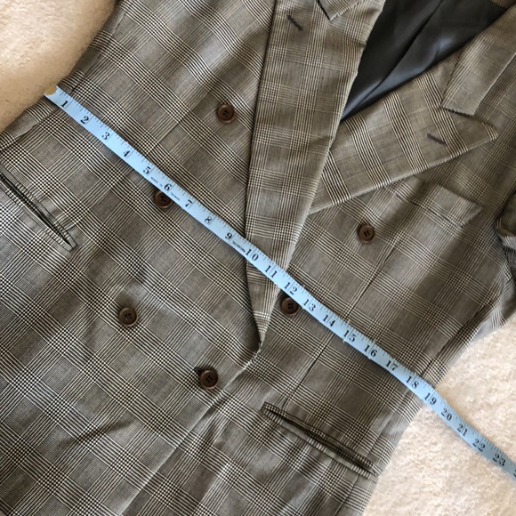 Vintage Cerrutti  1881 houndstooth check double breasted blazer. - Picture 7 of 15